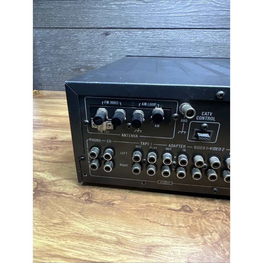 JVC RX-5V Computer Controlled Receiver FM/AM Dynamic Super A Works NO REMOTE - Picture 11 of 12